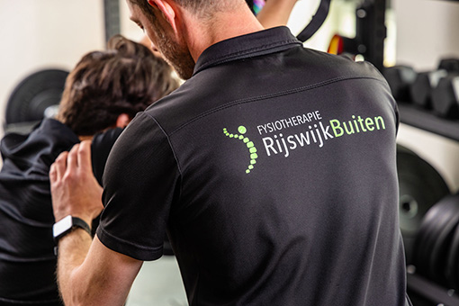 Fysiotherapie RijswijkBuiten Shirt Oefening schouder